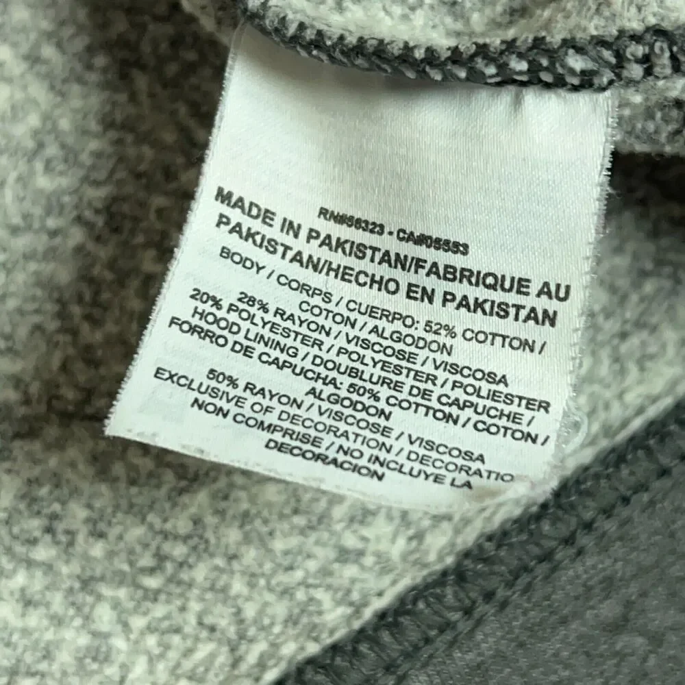 Nike Womens Hoodie 1X Plus Gray White Sweatshirt‎ Sweater Air Lounge Sports Top